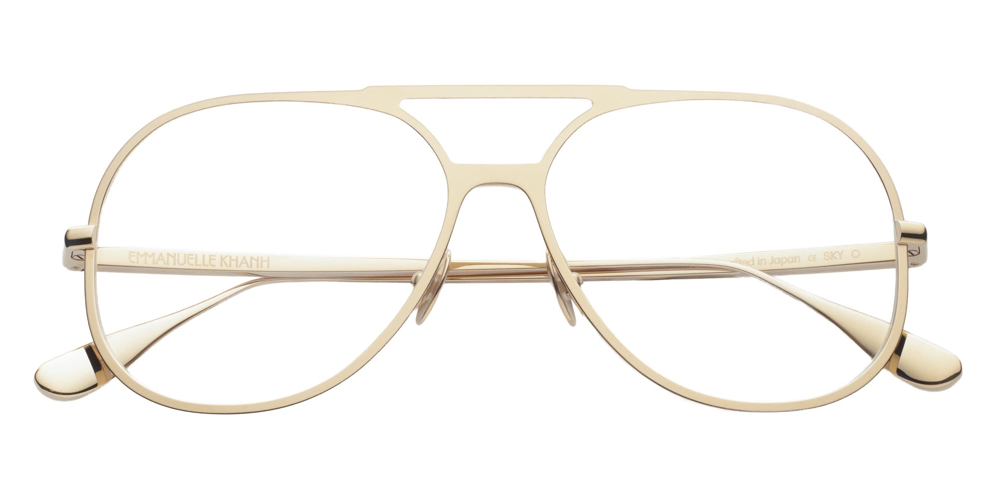 Emmanuelle Khanh® SKY Eyeglasses EK SKY-O 56 - Or