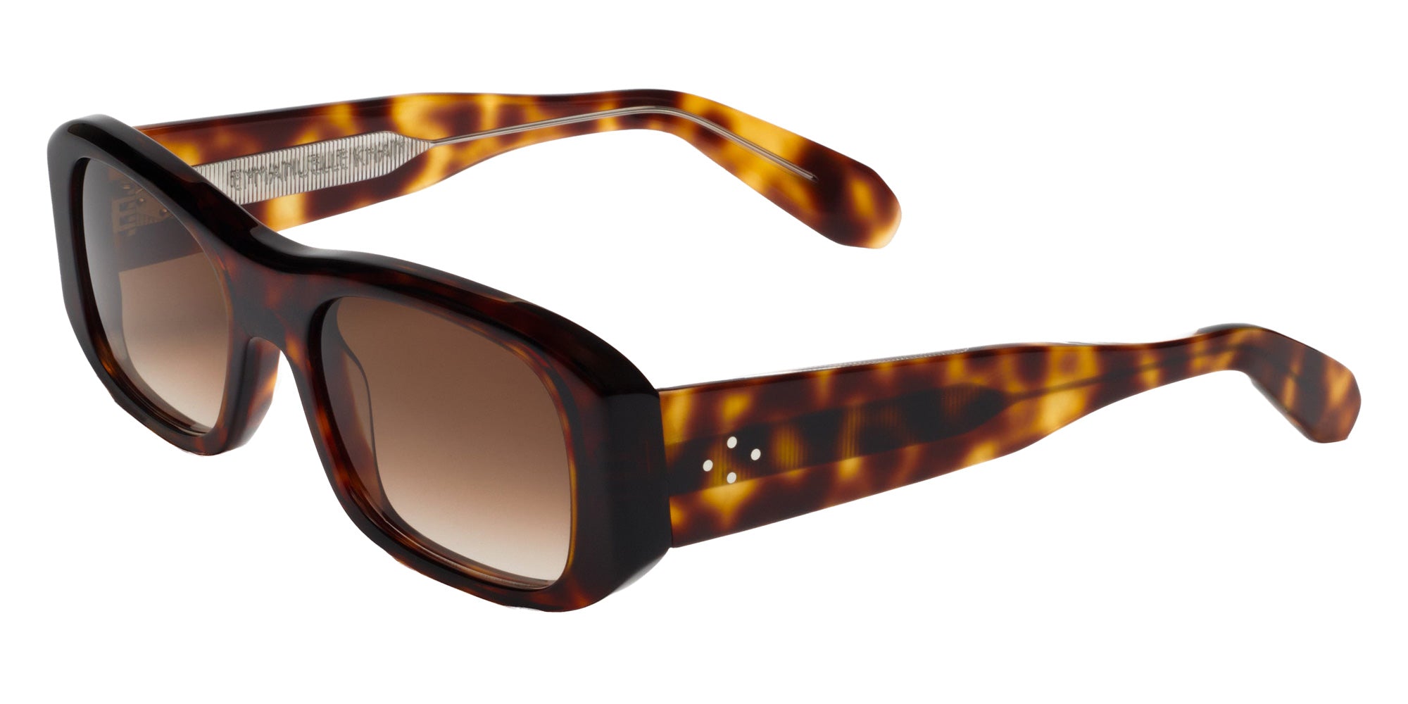 Emmanuelle Khanh® SMOKE Sunglasses EK SMOKE-185 53 - Ecaille Foncee