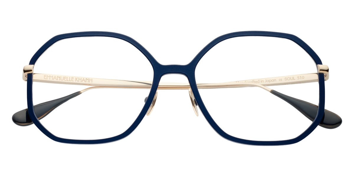 Emmanuelle Khanh® SOUL Eyeglasses EK SOUL-510 55 - Glossy Bleu