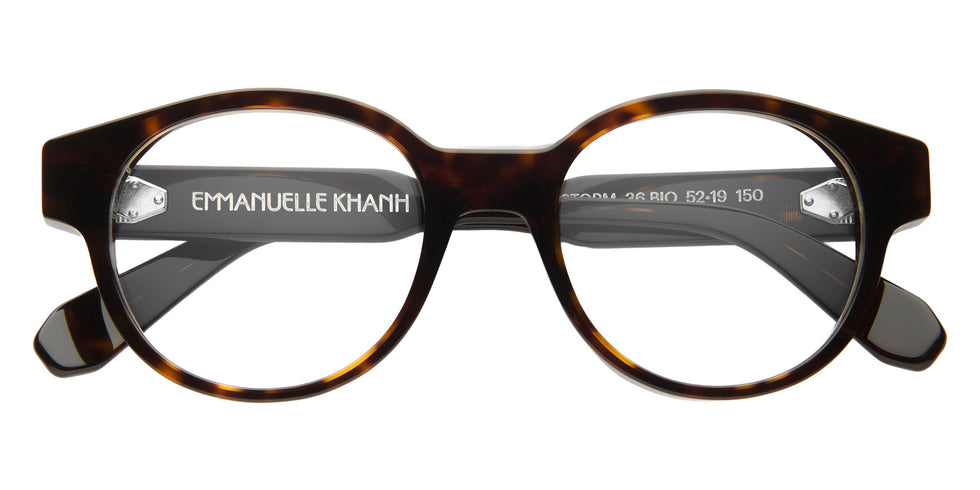 Emmanuelle Khanh® STORM Eyeglasses EK STORM-36 52 - Classique Havana Bio