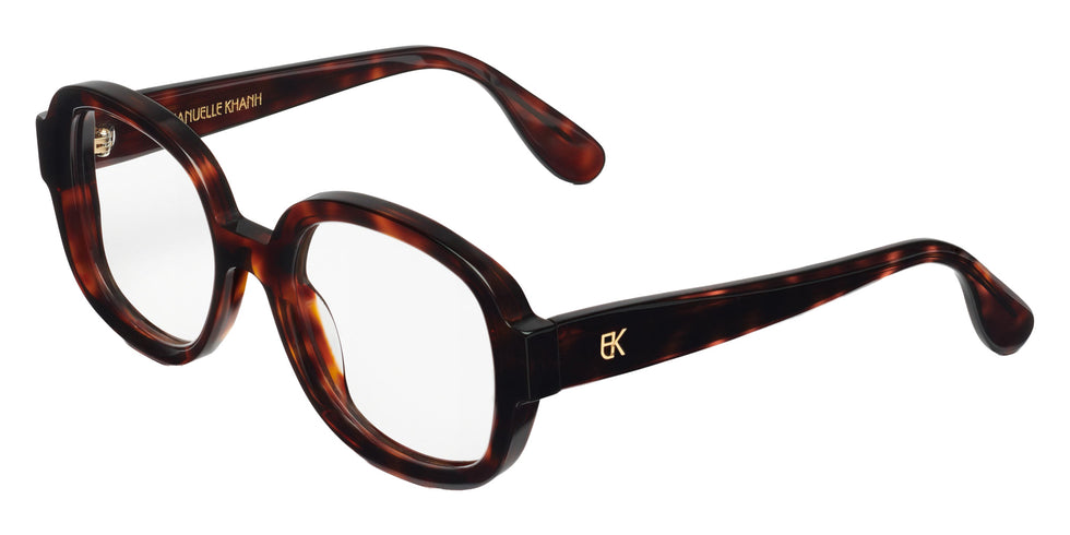 Emmanuelle Khanh® SUENO Eyeglasses EK SUENO-18 50 - Ecaille Foncee