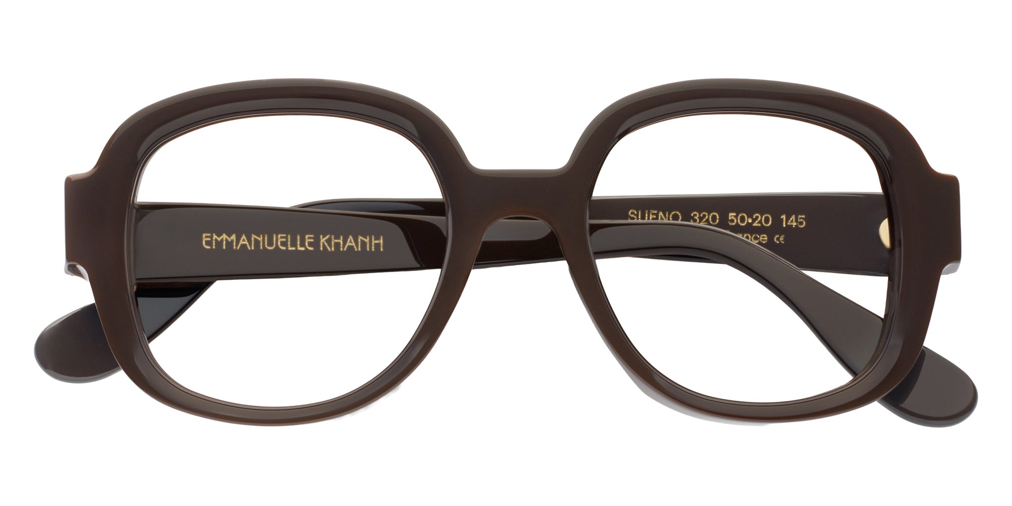 Emmanuelle Khanh® SUENO Eyeglasses EK SUENO-320 50 - Eclipse Cafe