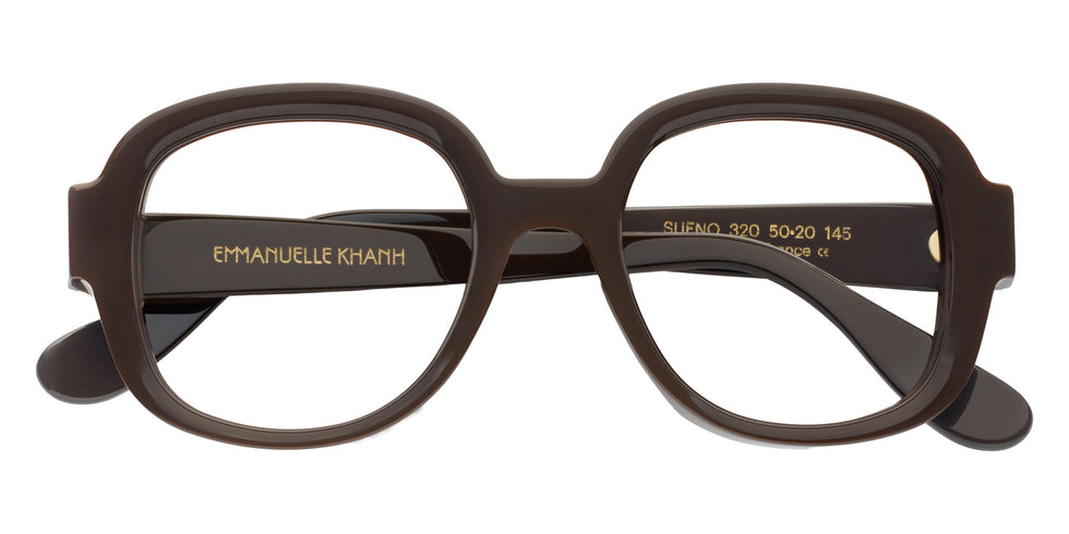 Emmanuelle Khanh® SUENO Eyeglasses EK SUENO-320 50 - Eclipse Cafe