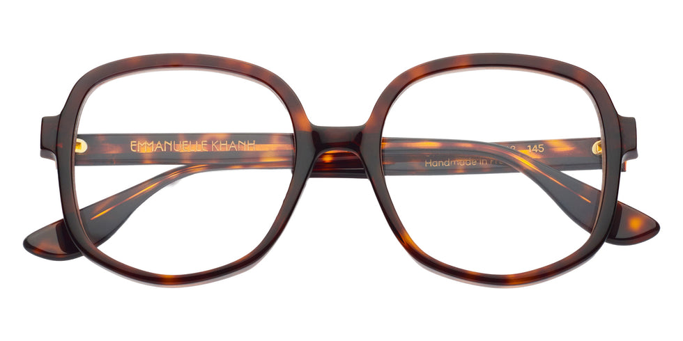 Emmanuelle Khanh® SWAN Eyeglasses EK SWAN-18 52 - Ecaille Foncee