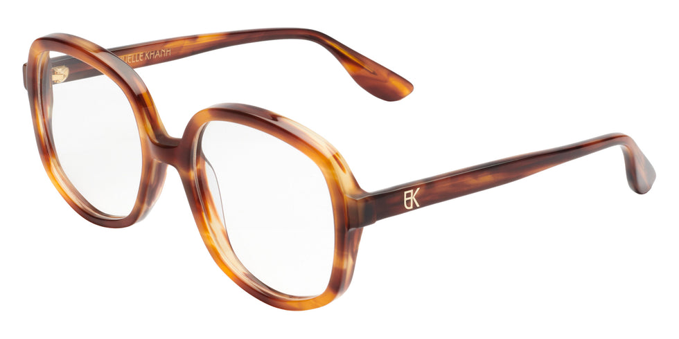 Emmanuelle Khanh® SWAN Eyeglasses EK SWAN-525 52 - Flamme Havana