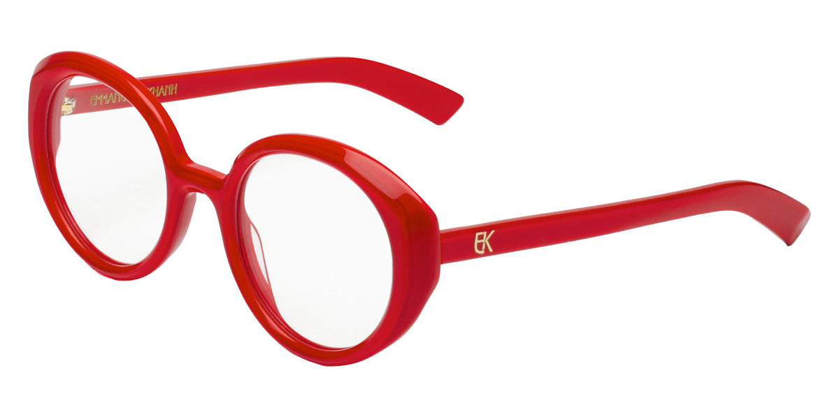 Emmanuelle Khanh® VELVET Eyeglasses EK VELVET-506 50 - Glossy Rouge