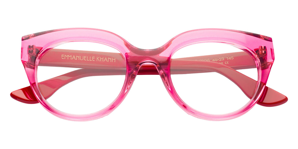 Emmanuelle Khanh® VENICE Eyeglasses EK VENICE-8106 48 - Cosmo Rouge