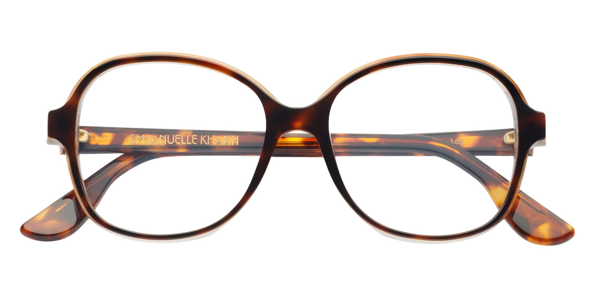 Emmanuelle Khanh® VENUS Eyeglasses EK VENUS-610 52 - Ecaille Cristal Bio