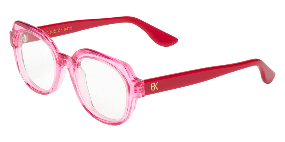 Emmanuelle Khanh® WEST Eyeglasses EK WEST-8106 50 - Cosmo Rouge
