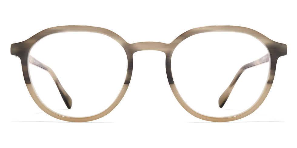 Mykita® EKON MYK EKON C174 Striped Grey Gradient/Pearl 49 - C174 Striped Grey Gradient/Pearl Eyeglasses