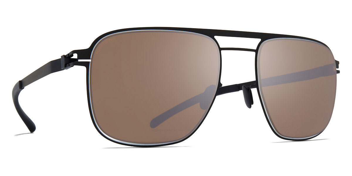 Mykita® ELI MYK ELI Black/White / Polarized Pro Hi-Con Brown 52 - Black/White / Polarized Pro Hi-Con Brown Sunglasses