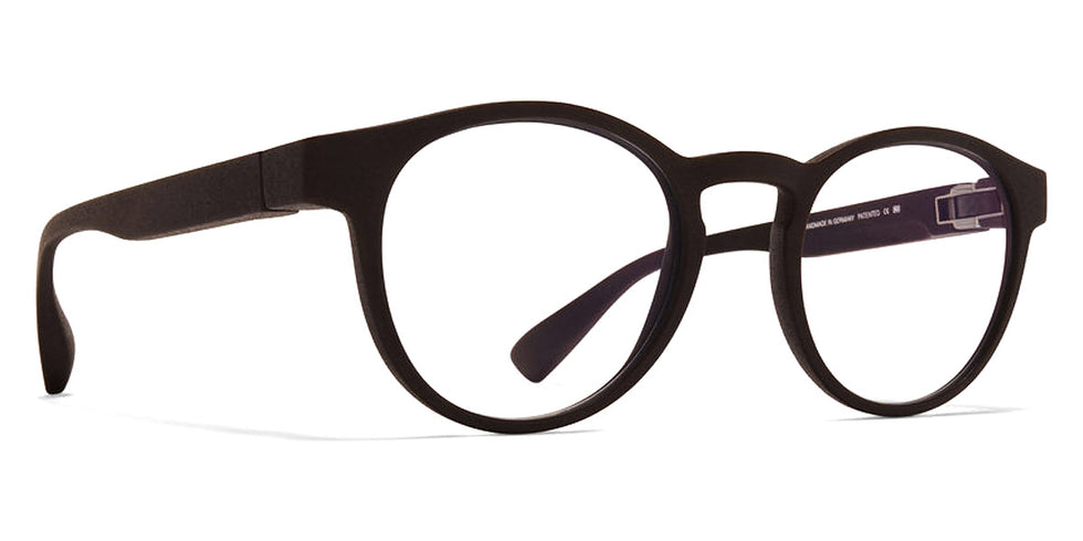 Mykita® ELLUM MYK ELLUM MD22 Ebony Brown 49 - MYK ELLUM Ebony Brown Eyeglasses