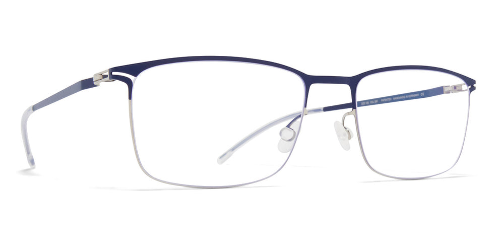 Mykita® ERRKI MYK ERRKI Silver/Navy 54 - Silver/Navy Eyeglasses