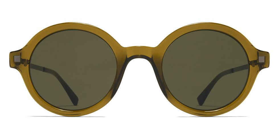 Mykita® ESBO MYK ESBO C114 Peridot/Shiny Graphite / Raw Green Solid 48 - C114 Peridot/Shiny Graphite / Raw Green Solid Sunglasses