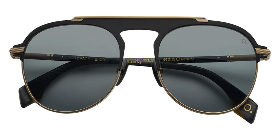 Etnia Barcelona® TOPOCK Sunglasses ETB 4 TOPOCK 55S BKGD - Black