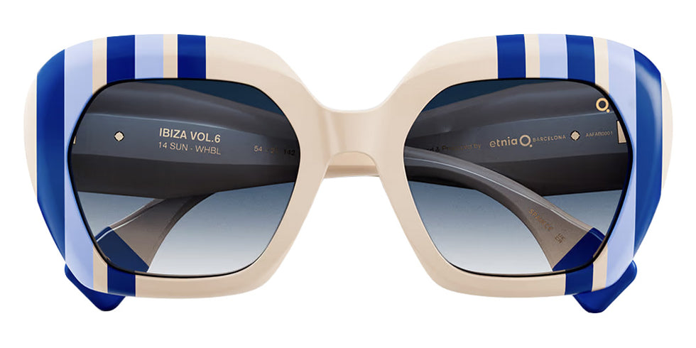 Etnia Barcelona® IBIZA 14 Sunglasses ETB 5 IBIZ14 54S WHBL - White