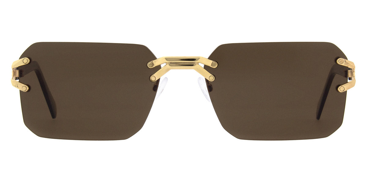 Andy Wolf® Exosat Sun ANW Exosat Sun 06 60 - Gold/Brown Sunglasses