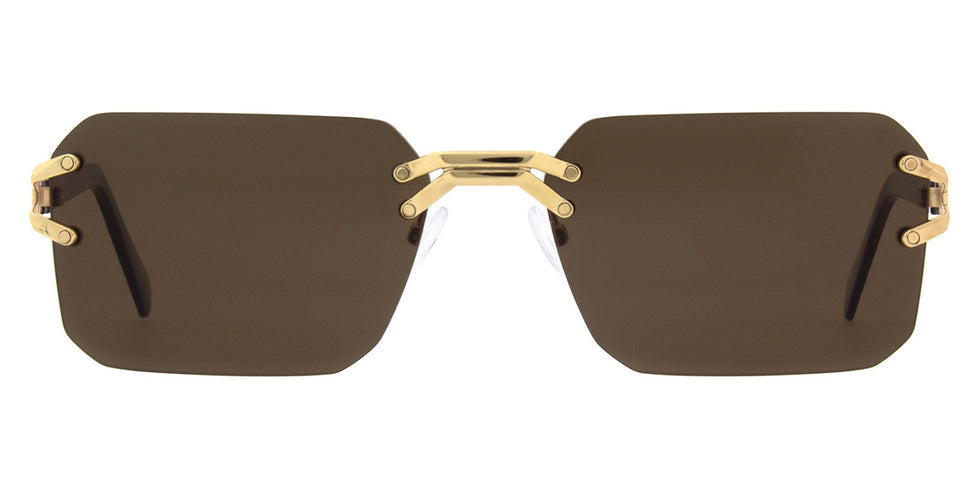 Andy Wolf® Exosat Sun ANW Exosat Sun 06 60 - Gold/Brown Sunglasses