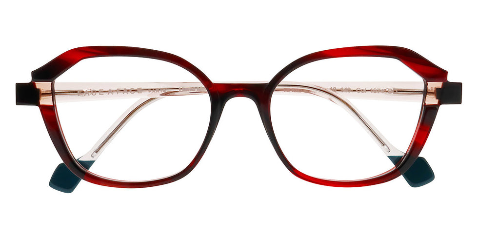 Face A Face® BLINK 2 FAF BLINK 2 1074 52 - Red Transparent Tortoise (1074) Eyeglasses