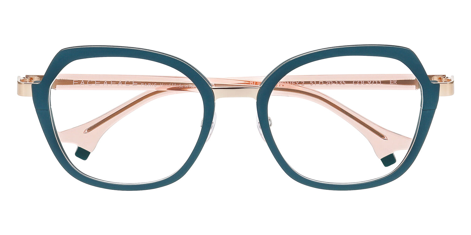 Face A Face® BOCCA SYDNEY 2 FAF BOCCA SYDNEY 2 9711 51 - Bright Copper Gold (9711) Eyeglasses