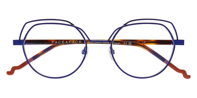 Face A Face® CALDER 1 FAF CALDER 1 9620 48 - Matte Flashy Blue (9620) Eyeglasses