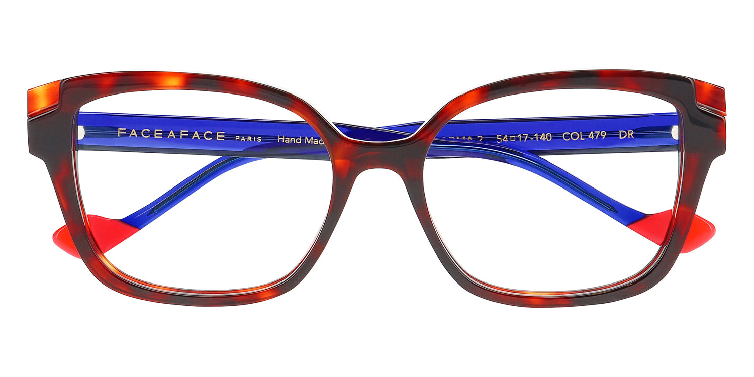 Face A Face® CHROMA 2 FAF CHROMA 2 0479 54 - Orange Tortoise (479) Eyeglasses