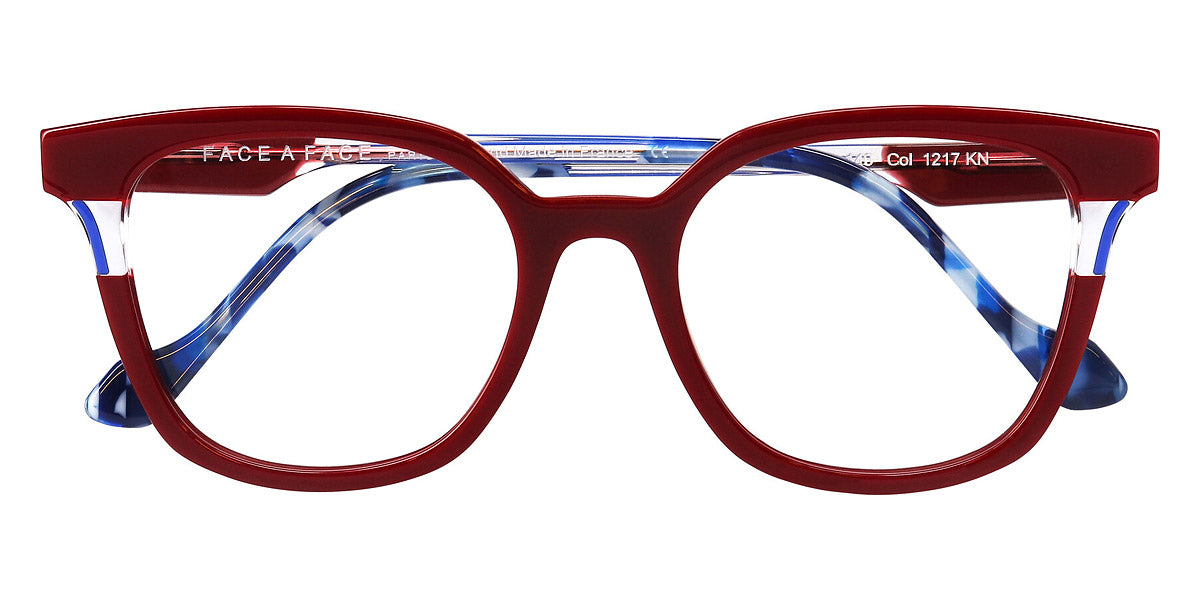 Face A Face® DARIA 1 FAF DARIA 1 1217 50 - Brown Red (1217) Eyeglasses