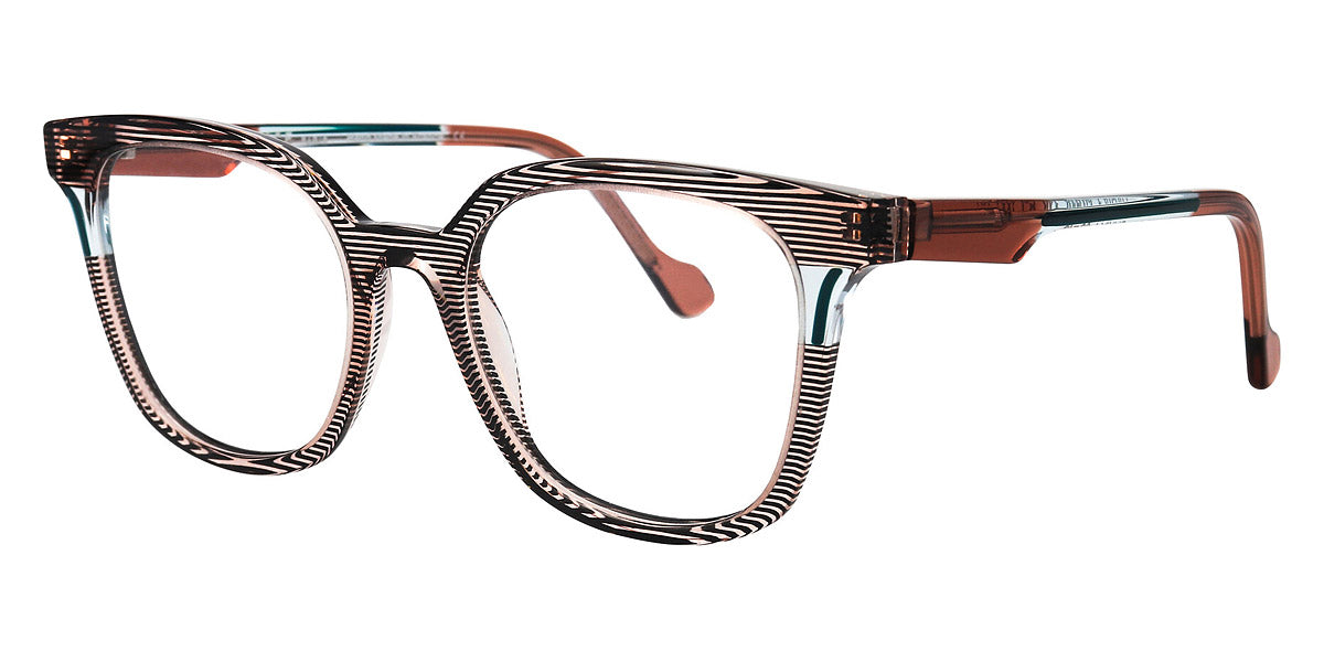 Face A Face® DARIA 1 FAF DARIA 1 4321 50 - Transparent Striped Amber (4321) Eyeglasses