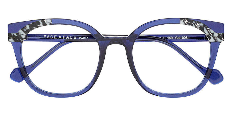 Face A Face® DJAZZ 1 FAF DJAZZ 1 008 51 - Ink Blue (008) Eyeglasses