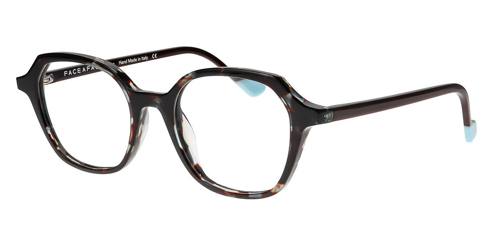 Face A Face® DJUNE 2 FAF DJUNE 2 0078 50 - Tortoise Acajou Blue (0078) Eyeglasses