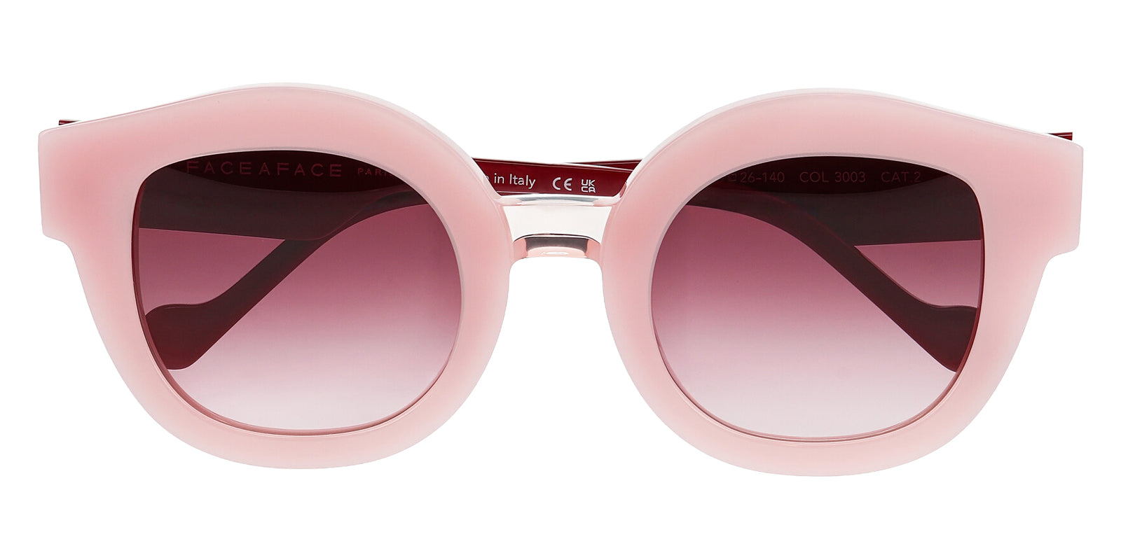 Face a Face® FLOW 1 Sunglasses - 3003 - OPAQUE CLEAR PINK