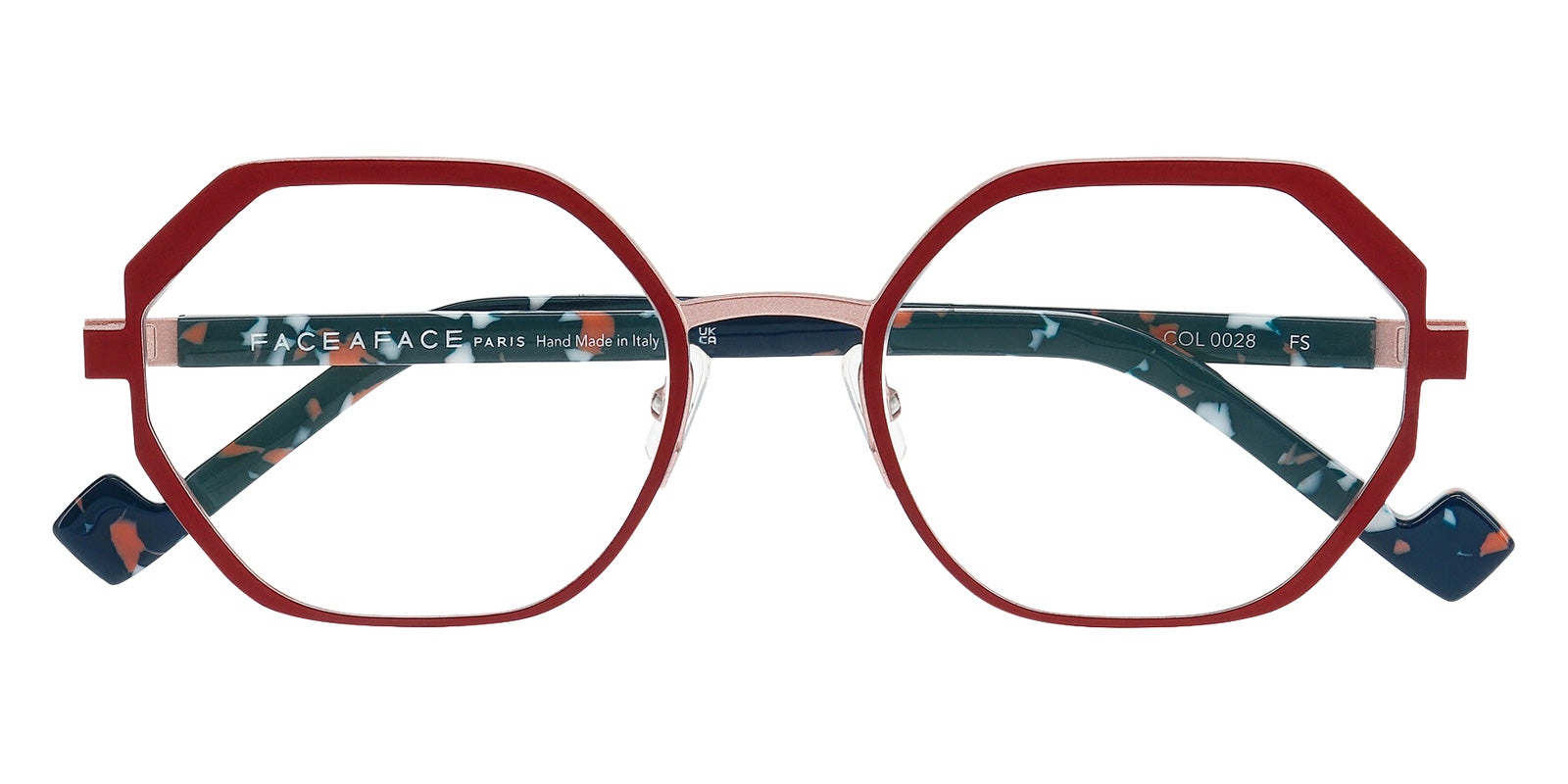 Face a Face® FOLD 2 FAF FOLD 2 28 53 - Burgundy Eyeglasses