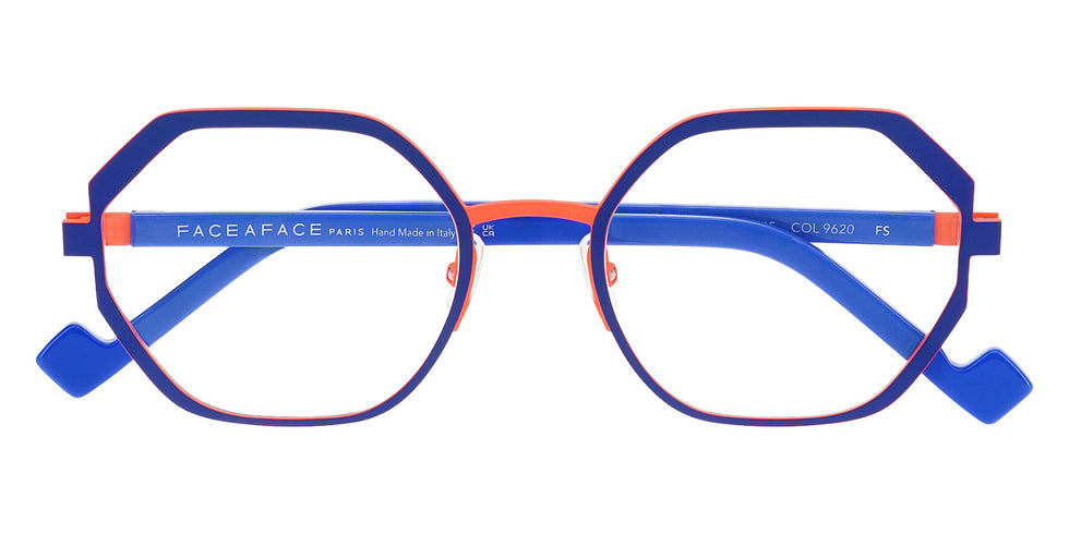 Face a Face® FOLD 2 FAF FOLD 2 9620 53 - Matt Flashy Blue Eyeglasses