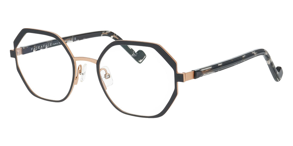 Face a Face® FOLD 2 FAF FOLD 2 TM10 53 - Dark Black Eyeglasses