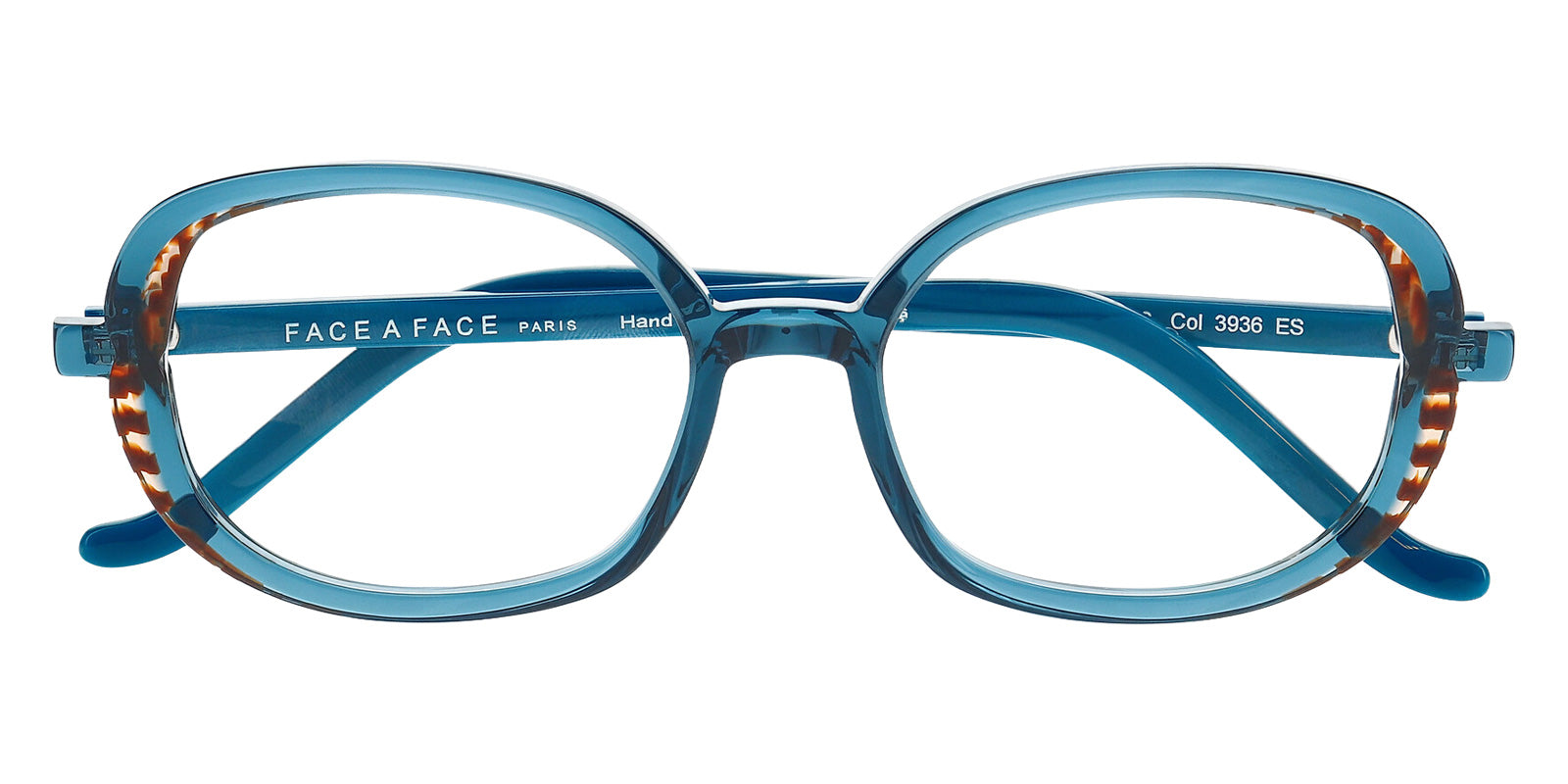 Face a Face® FOLLOW 1 FAF FOLLOW 1 3936 51 - Grey Petrol Transparent Eyeglasses