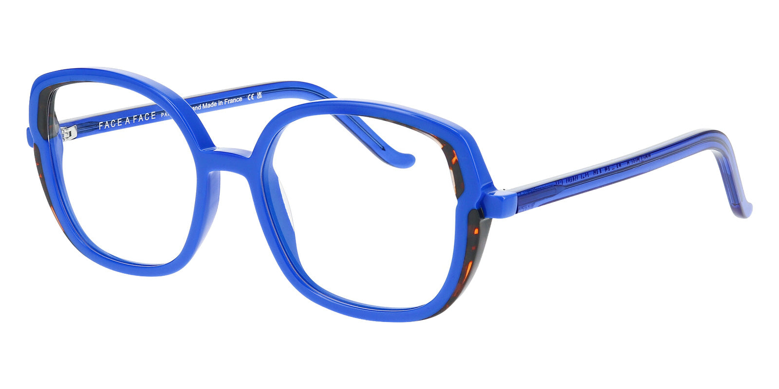 Face a Face® FOLLOW 2 FAF FOLLOW 2 2162 51 - Flashy Blue Eyeglasses