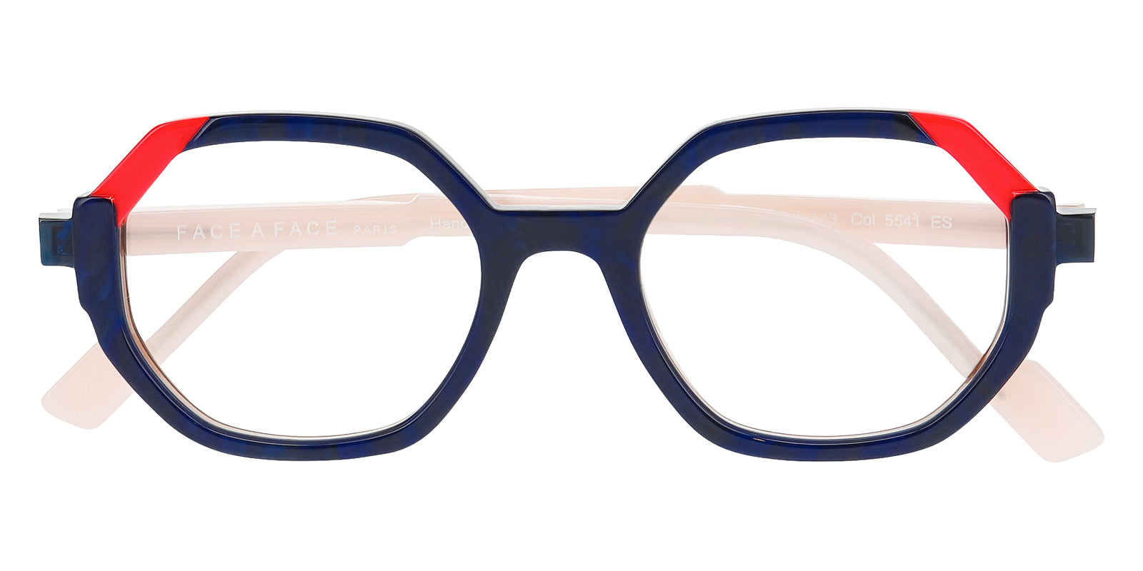 Face a Face® FOREST 1 FAF FOREST 1 5541 48 - Blue Marble Eyeglasses