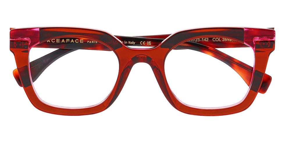 Face a Face® FRIDAY 2 FAF FRIDAY 2 2692 50 - Transparent Caramel On Neon Pink 10-70 Eyeglasses