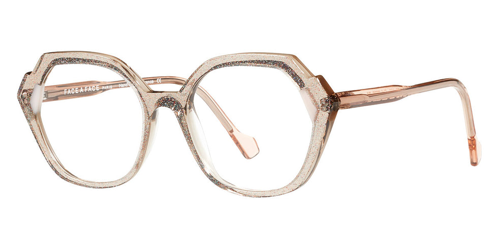 Face A Face® GIPSE 2 FAF GIPSE 2 3506 52 - Transparent Brown Flakes and Crystal (3506) Eyeglasses