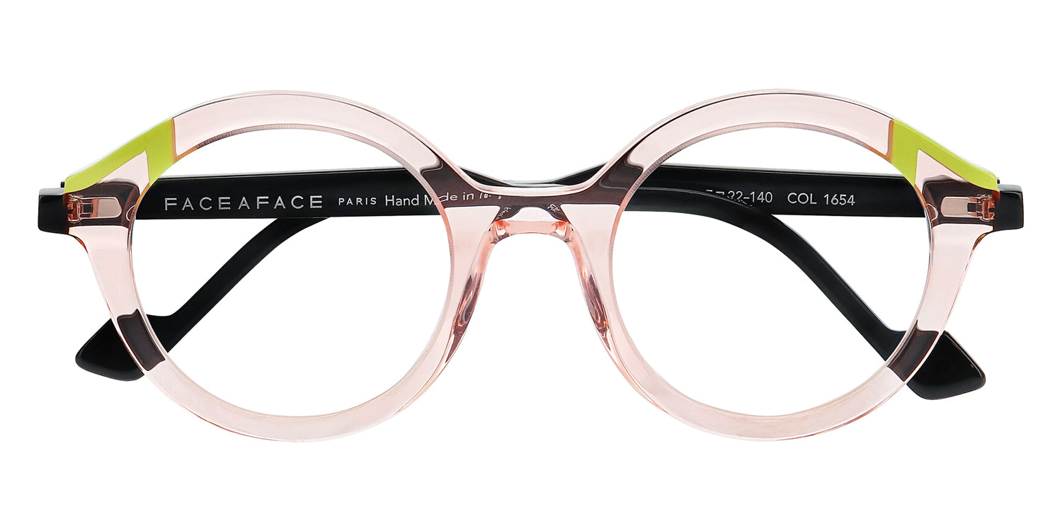 Face A Face® GLIMPS 2 FAF GLIMPS 2 1654 47 - Transparent Tender Pink (1654) Eyeglasses