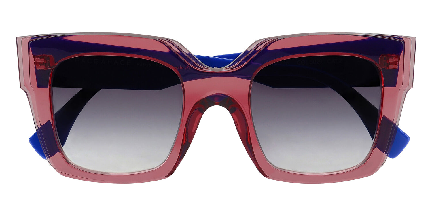Face A Face® GLITCH 2 FAF GLITCH 2 5029 50 - Transparent Blackcurrant (5029) Sunglasses