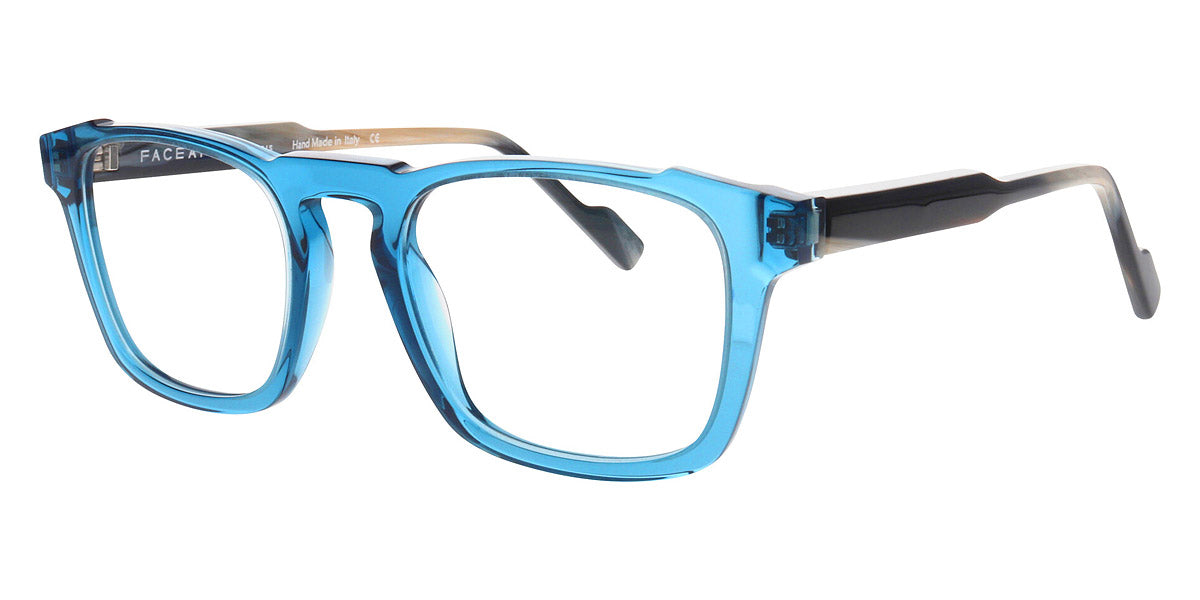 Face A Face® GOTHAM 2 FAF GOTHAM 2 3207 51 - Gray Blue Petrol Transparent (3207) Eyeglasses