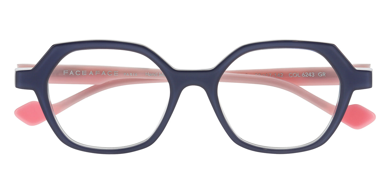 Face A Face® KANJI 3 FAF KANJI 3 6243 50 - Laminated Slate Grey (6243) Eyeglasses