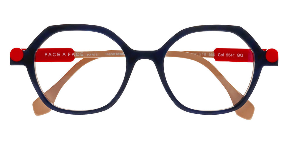 Face A Face® KYOTO 2 FAF KYOTO 2 5541 50 - Blue Marble (5541) Eyeglasses