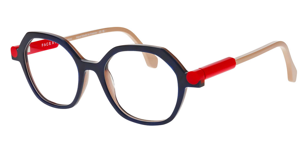 Face A Face® KYOTO 2 FAF KYOTO 2 5541 50 - Blue Marble (5541) Eyeglasses