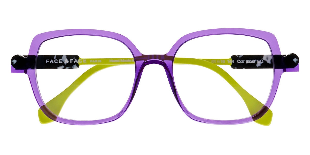 Face A Face® KYOTO 3 FAF KYOTO 3 0332 53 - Transparent Amethyst (0332) Eyeglasses