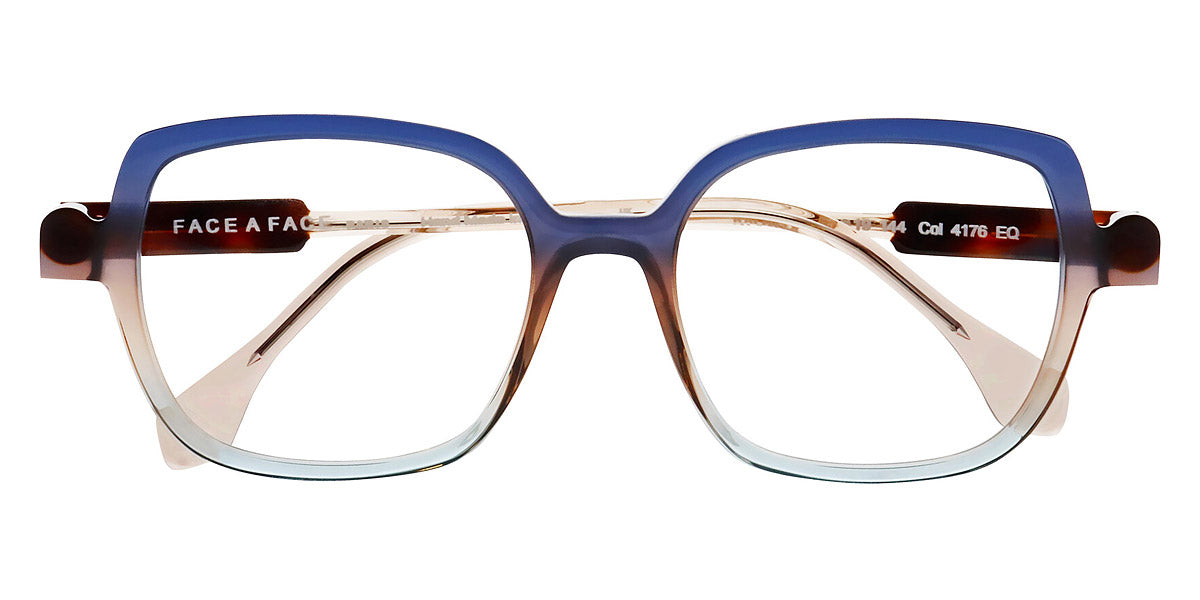 Face A Face® KYOTO 3 FAF KYOTO 3 4176 53 - Gradient Blue Brown Sky (4176) Eyeglasses