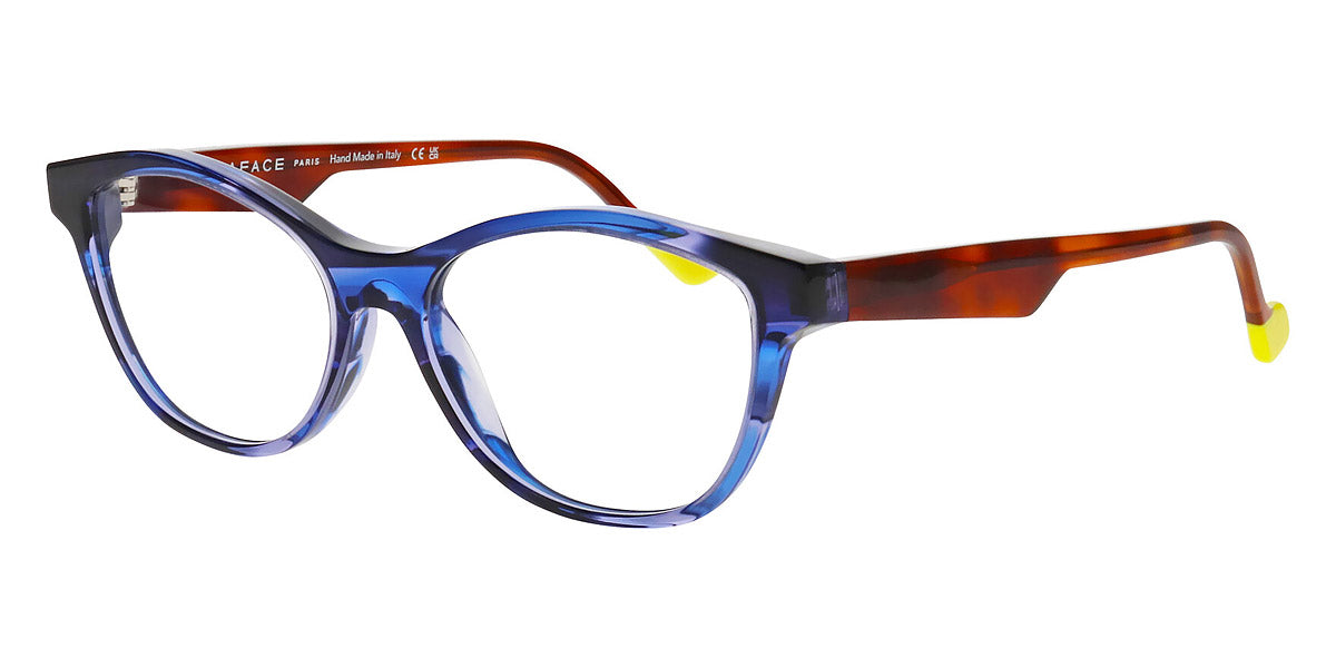 Face A Face® MICAH 1 FAF MICAH 1 2955 53 - Blue Windy Tortoise (2955) Eyeglasses