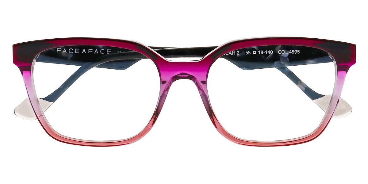 Face A Face® MICAH 2 FAF MICAH 2 4595 55 - Violet Gradient Sunset (4595) Eyeglasses