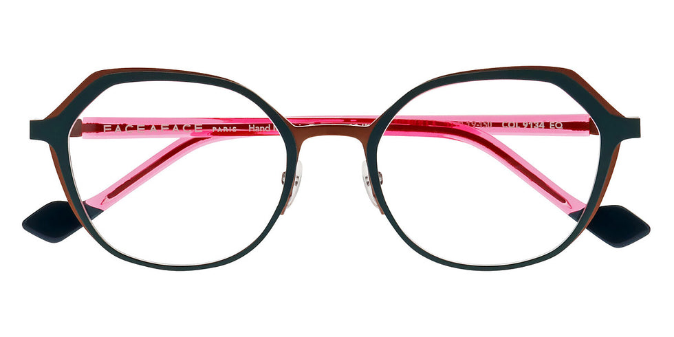 Face A Face® NENDO 3 FAF NENDO 3 9134 51 - Matte Prussian Blue (9134) Eyeglasses